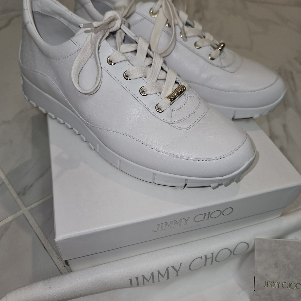 Jimmy Choo White Women's Sneakers